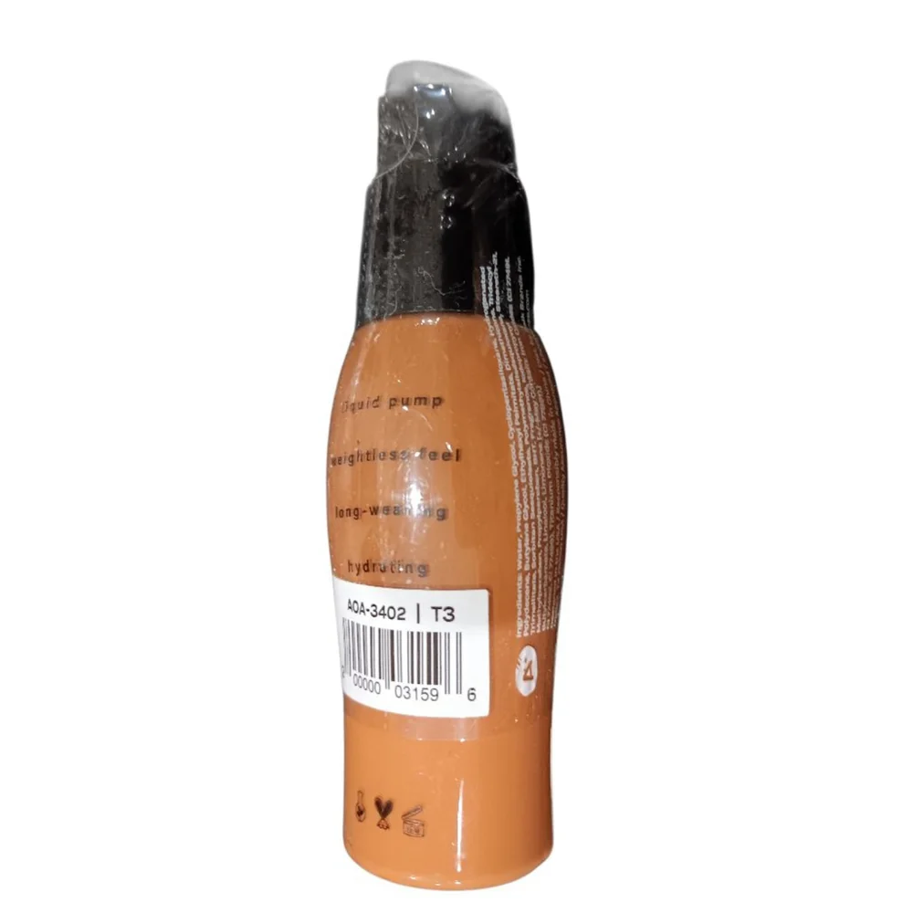 AOA Studio Dewey Blend Vegan Easy Pump Hydrating Non-Toxic Foundation Shade T3